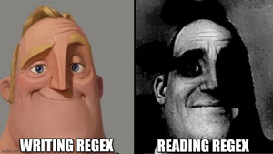 Writing vs Reading RegEx